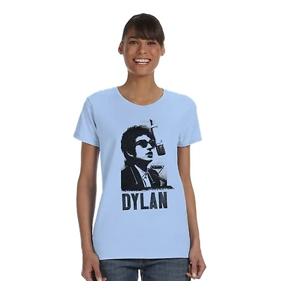 T-Shirt À manches courtes pour femme Bob Dylan