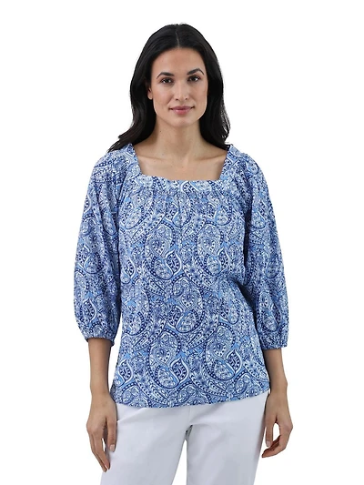 CHAPS CRINKLE TOP