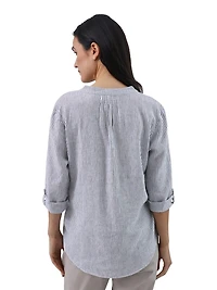 CHAPS LS LINEN RAYON