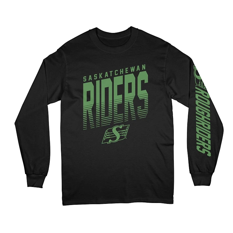 À manches longues t-shirt pour homme Saskatchewan Roughriders