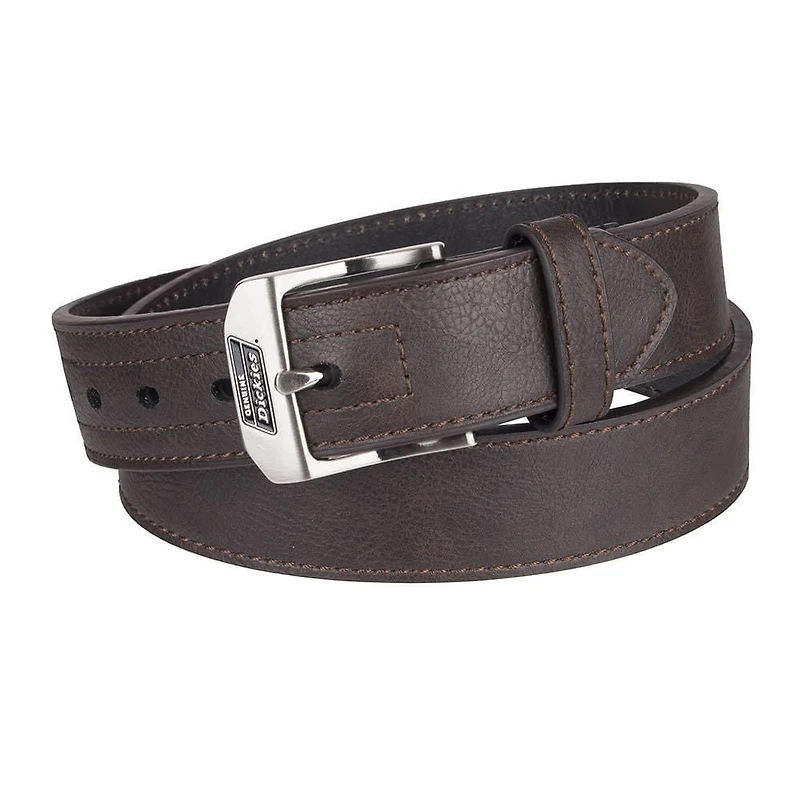 Ceinture en cuir industriel renforcé Genuine Dickies pour hommes avec coutures résistantes de 38 mm Tailles 34 à 44