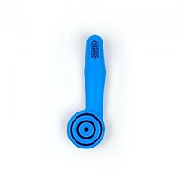 Brosse assistée par paume avec dentifrice au beurre d'arachide Sparkle All for Paws à prise facile