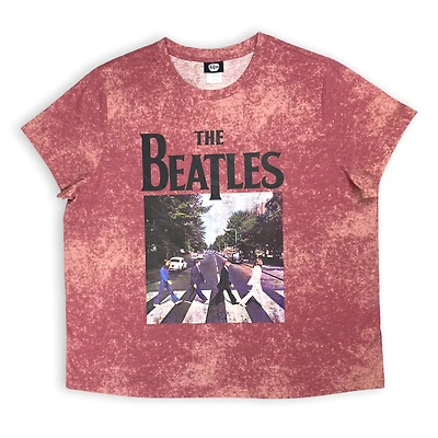 The Beatles T-Shirt manche courte à col rond pour femmes