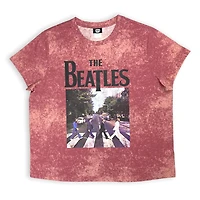 The Beatles T-Shirt manche courte à col rond pour femmes