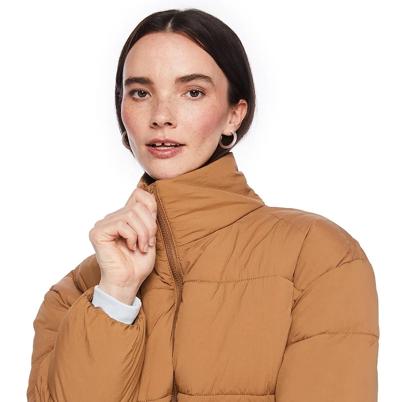 Doudoune courte George pour femmes Tailles TP–TTG