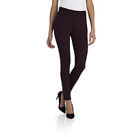 Jordache Women's Super Soft Exposed Elastic Waistband Legging