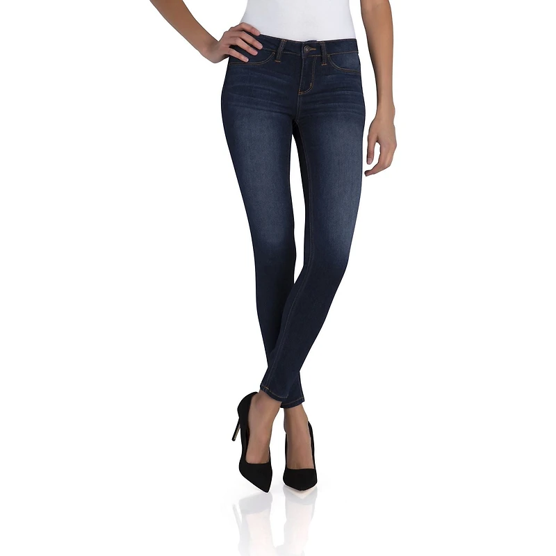 Jordache Women's Mid Rise Super Skinny Jean