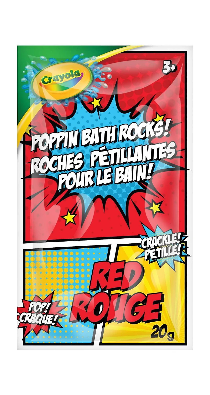Roches pétillantes pour le bain Crayola
