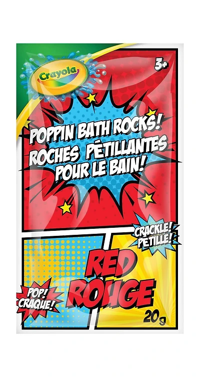 Roches pétillantes pour le bain Crayola