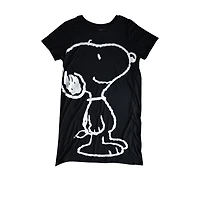 Ladies Peanuts Snoopy Look Up Short Sleeve Night Shirt