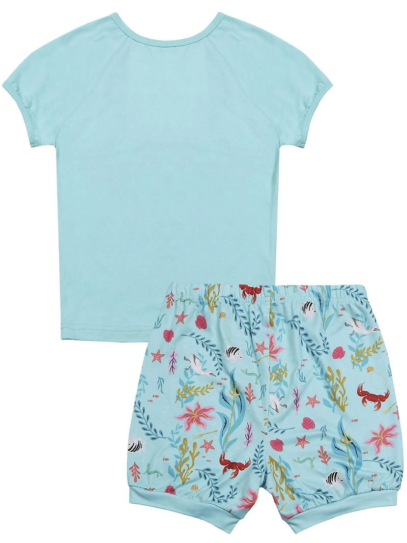 Little Mermaid Two Piece Pyjama set