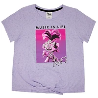 Trolls Chandail noué à manche courte pour filles