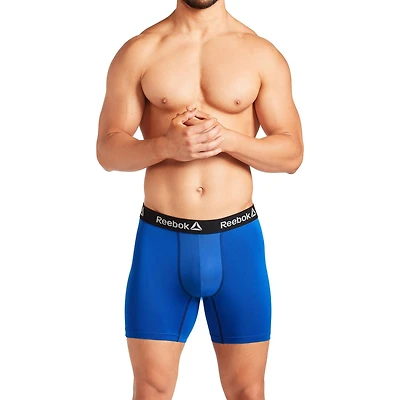 Paquet de 3 caleçons boxeurs haute performance Reebok à effet rafraîchissant pour hommes