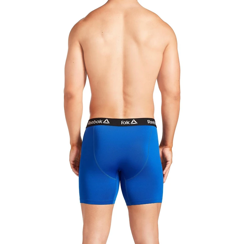 Paquet de 3 caleçons boxeurs haute performance Reebok à effet rafraîchissant pour hommes