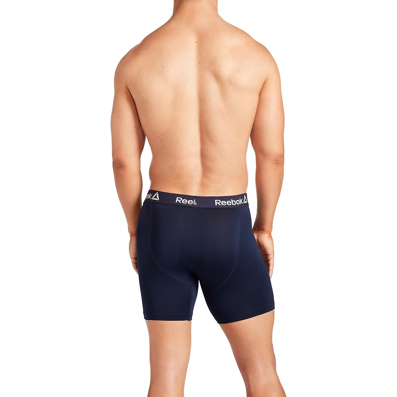 Reebok Men's Underwear 3 Pack Sustainable Performance Boxer Briefs