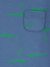 Carter's Child of Mine Infant Boys' Body Suit Pant Set- Blue