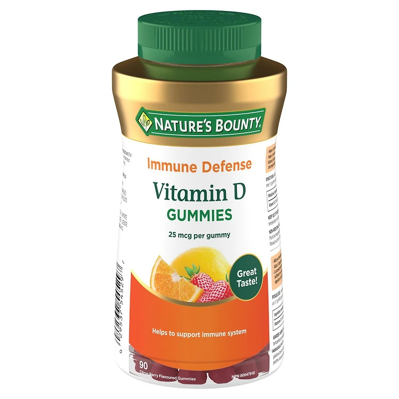 Nature's Bounty Vitamin D3 Gummies, 90 Gummies