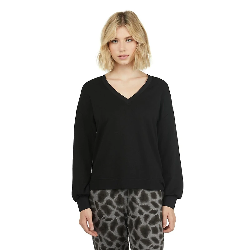 Haut stylisé à col en V MEXX pour femmes