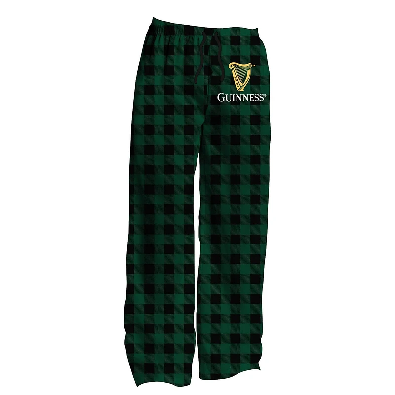 Guinness Mens Plaid Sleep Pants