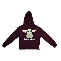 Ladies Star Wars The Child  Chibi Smile Hoodie