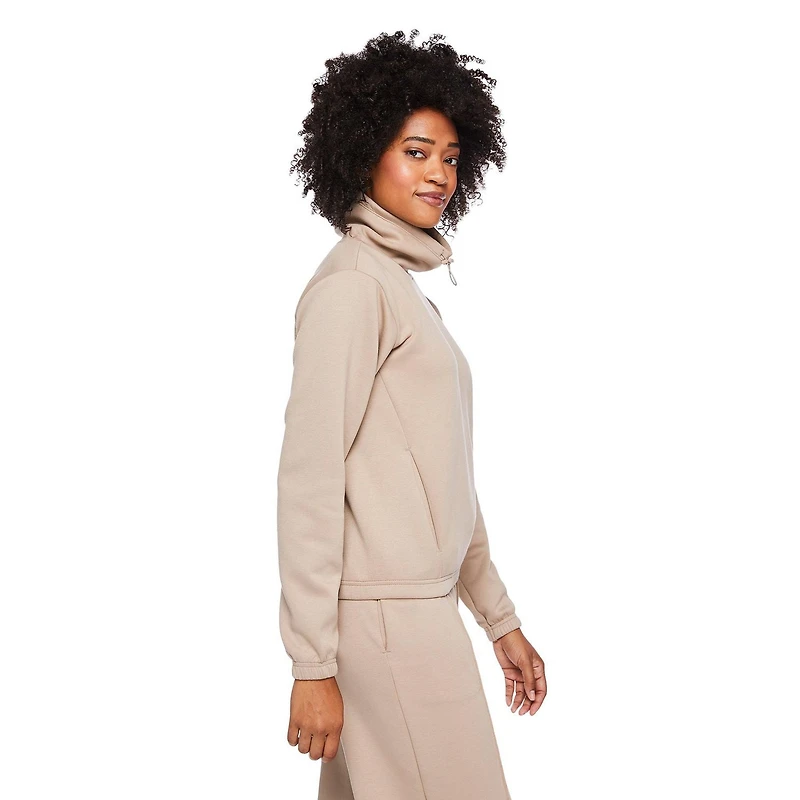 Athletic Works Women's Funnel Neckline Top