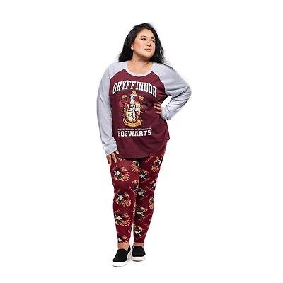 Legging à écusson Harry Potter Plus pour femmes