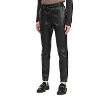 Mexx Women’s Pull-On Vegan Leather Pants