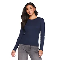 George Women's Long Sleeve Rib Tee