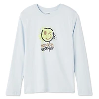 T-shirt à manches longues avec imprimé graphique George pour garçons