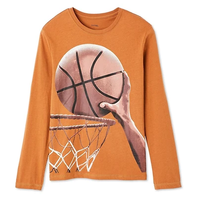 George Boys' Graphic Long Sleeve Tee