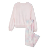 George Girls' Velour Pajama 2-Piece Set, Sizes XS-XL