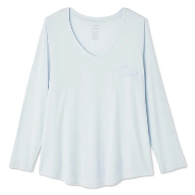 George Women's Plus V-Neckline Tee