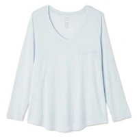 George Women's Plus V-Neckline Tee