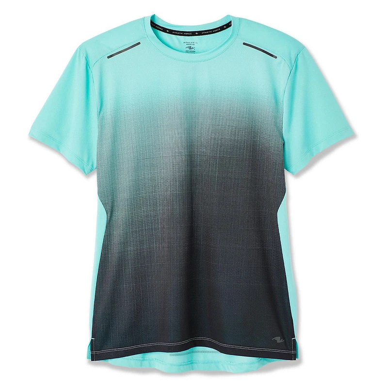 T-shirt avec motif coupé cousu Athletic Works pour hommes