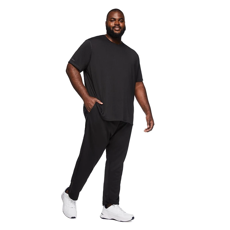 Athletic Works Big Men's Zip Hem Knit Pant