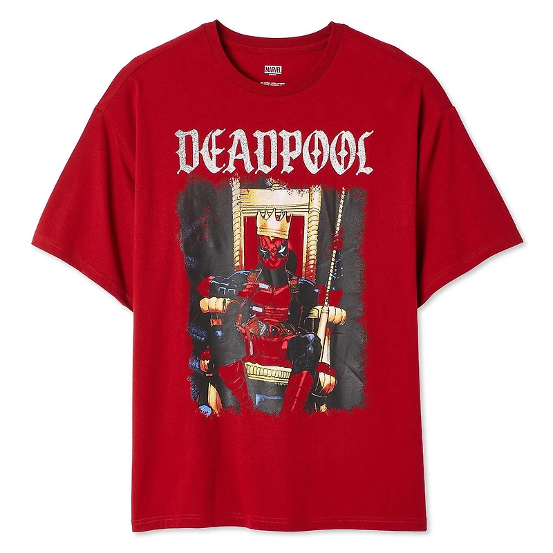 Marvel Men's Deadpool Tee