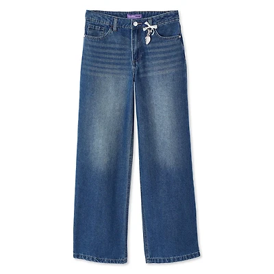 Jean à jambe large avec breloque My Sister’s Closet pour filles