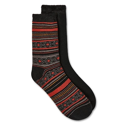 George Men's Cozy Chalet Socks 2-Pack