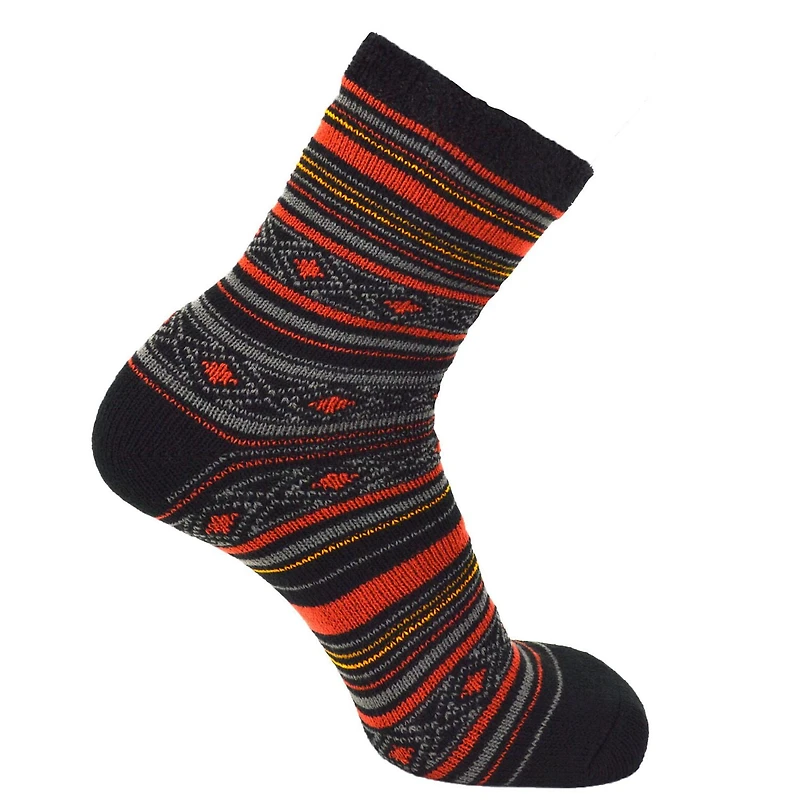 Lot de 2 paires de chaussettes douillettes style chalet George pour hommes