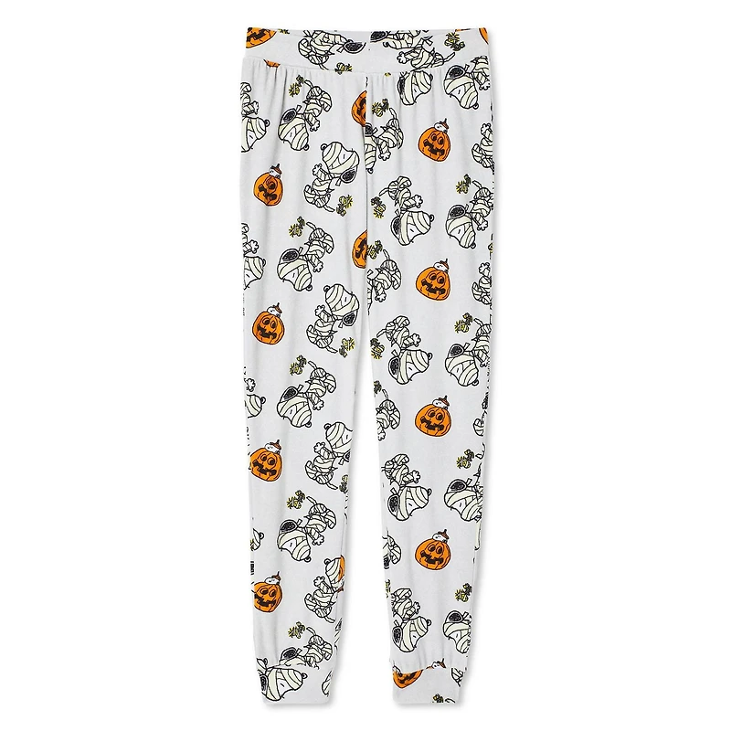 Peanuts Women's Snoopy Velour Pajama Pant, Sizes XS-XL