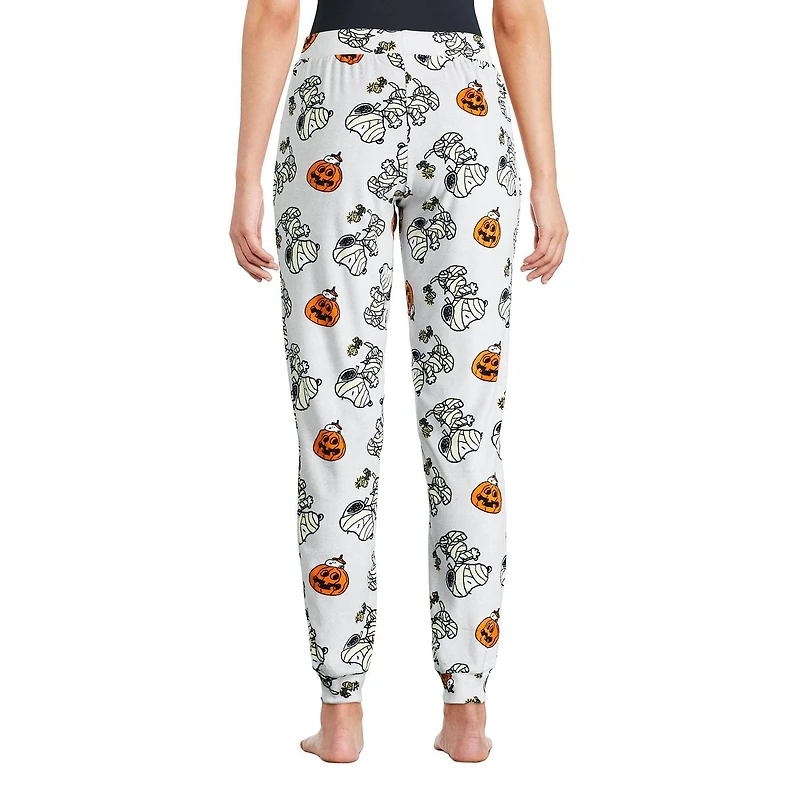 Peanuts Women's Snoopy Velour Pajama Pant, Sizes XS-XL