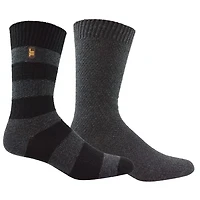 Paquet de 2 paires de chaussettes mi-mollet haute performance en mélange de laine de qualité supérieure