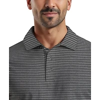 Polo de Golf Homme Manches Courtes Ben Hogan Performance Imprimé Rayures Heather Pour