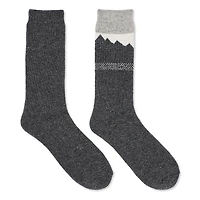 Lot de 2 paires de chaussettes de laine George pour hommes
