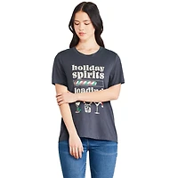 George Women's Christmas Short Sleeve Tee