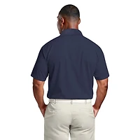 Ben Hogan Performance Men's Heather Asymmetrical Print Golf Polo Shirt