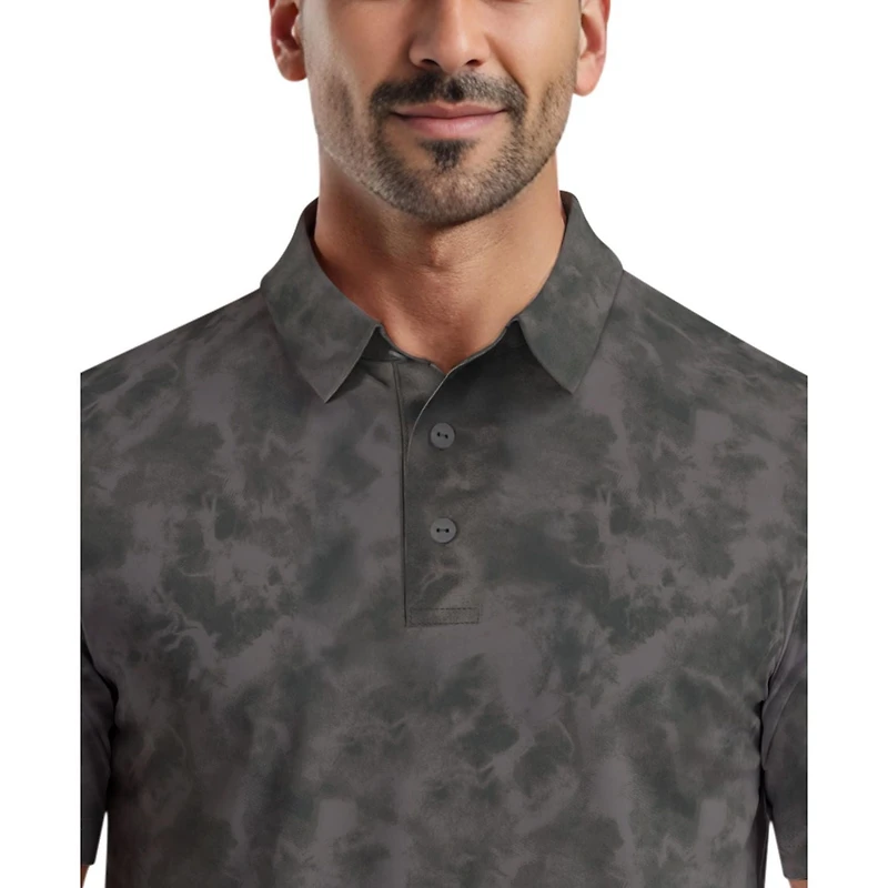 Polo de Golf Homme Manches Courtes Ben Hogan Performance Imprimé Camo Aquarelle