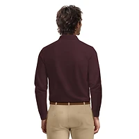 Polo de Golf Homme Manches Longues Ben Hogan Performance Imprimé Rayures Fines