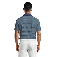Ben Hogan Performance Men's Large Geo Print Short Sleeve Golf Polo Shirt