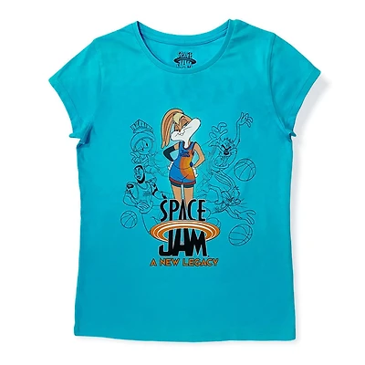 Space Jam T-shirt à manches courtes pour fille